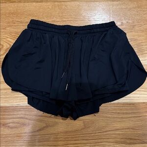 Black Women's Athletic Shorts